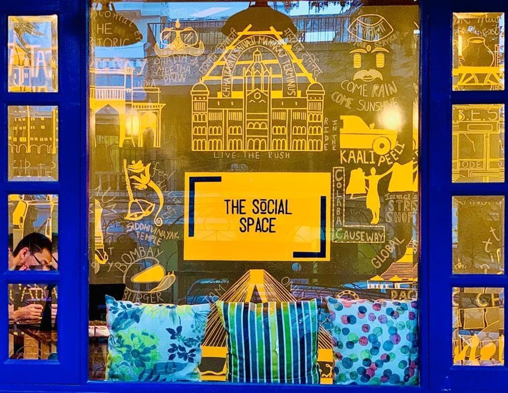 The Social Space Hostel Mumbai Exterior photo